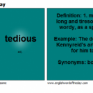 English Word of the Day