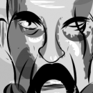 a guy with a mustache
