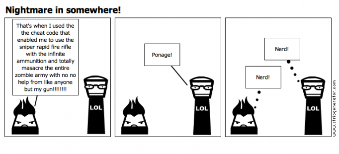 Nightmare in somewhere!