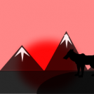 Wolf At Sunrise