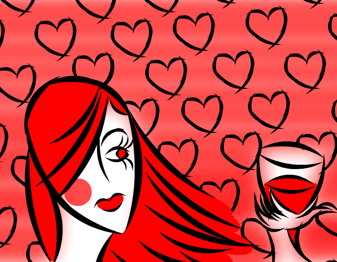 "A drink for the love..."
