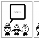 hating friends