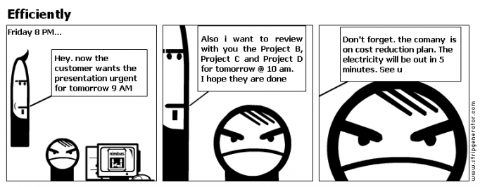 Efficiently