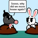 Holey Moley: Moving Benefits