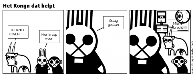 Het Konijn dat helpt