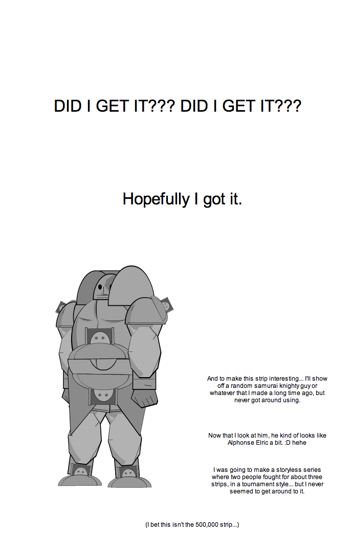 DID I GET IT???!!!