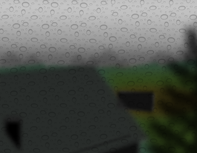 A rainy day