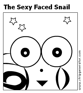 The Sexy Faced Snail