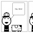 Matty tells Boris Why Grandad Died
