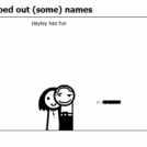 Don't worry, I bleeped out (some) names