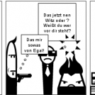 Genervter Magier