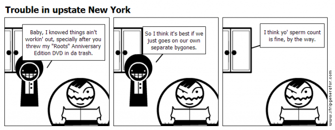 Trouble in upstate New York