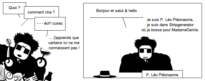 ===uBu===infos : ==  P. Léo Pléonasme