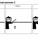 Same objects, différent persons I