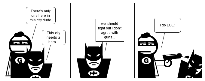 This city needs a hero....