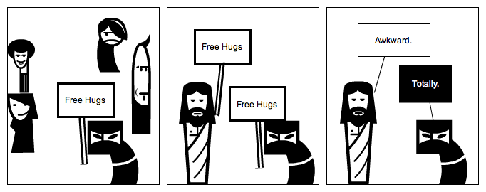 Free hugs