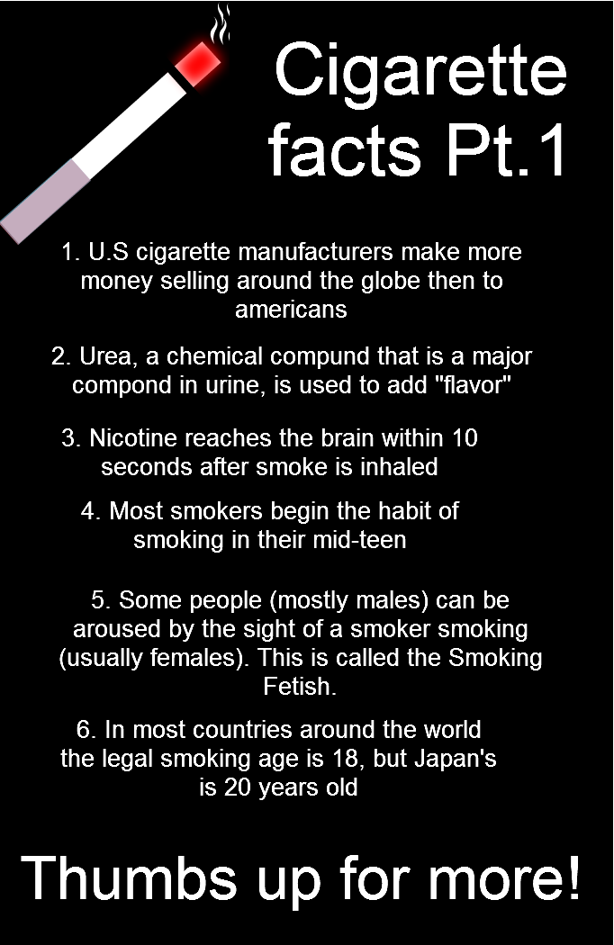 cigarette facts Stripgenerator.com Cigarette Facts