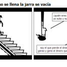 cuando el vaso se llena la jarra se vacía