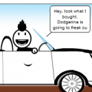 Dodgy's New Car