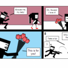 She deserves flowers!