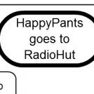 HappyPants goes to RadioHut