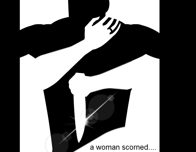 a woman scorned...