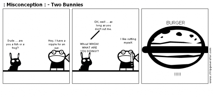 : Misconception : - Two Bunnies