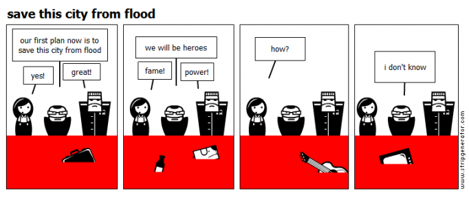 save this city from flood