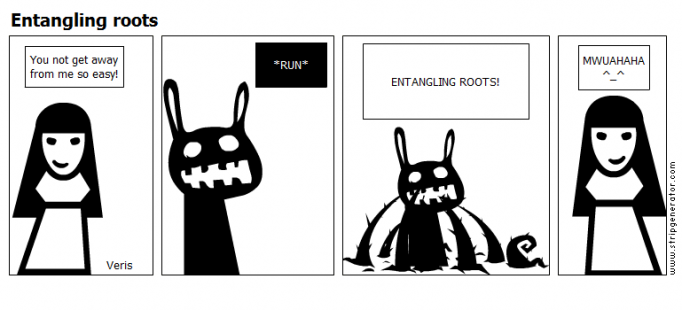 Entangling roots