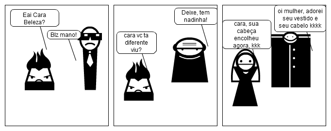 a revolta, e o troco