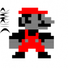 Weird Colored Mario