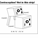 Contraception? Not in this strip!