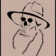 Chaz Bojorquez' Gangster Skull