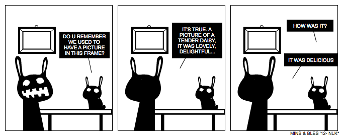 The empty frame