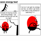 Humpty Dumpty can save energy too!