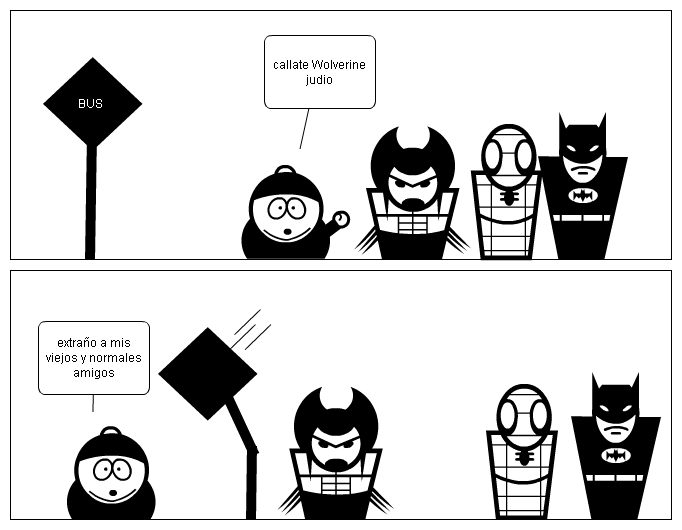 Stripgenerator Com South Park Superheroes Crossover