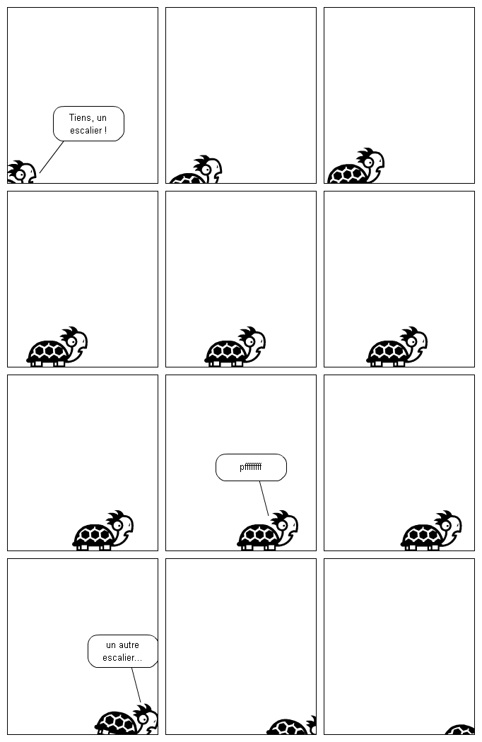 Palier de décompression...