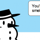 There's that smell again.