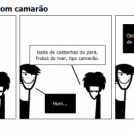 Torta de castanha com camarão