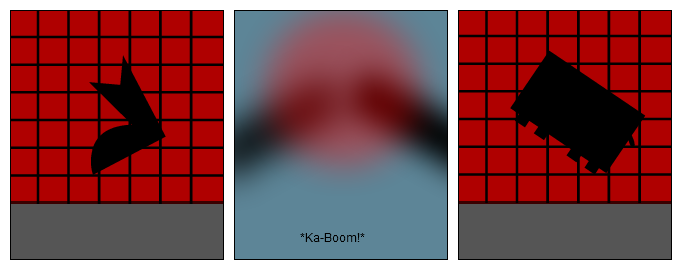 Katze VS Hund:  Ka-Boom!
