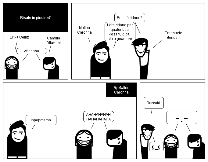 Risate in piscina?