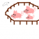 Happy pigs