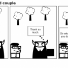 Hero and villian odd couple
