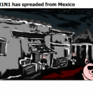 H1N1 has spreaded from Mexico