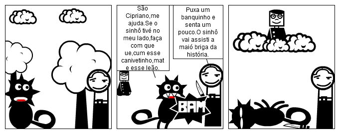 O Caipira e o Leão.