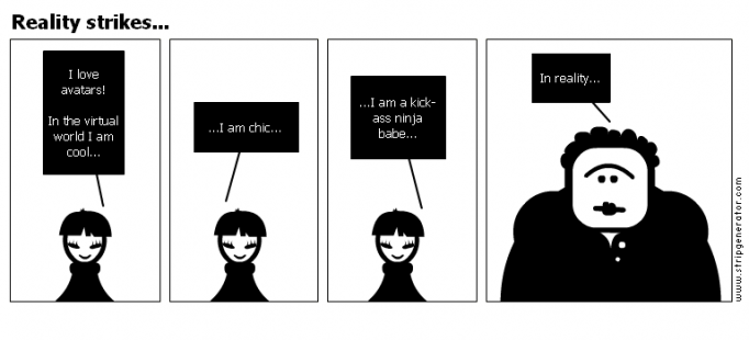 Reality strikes...