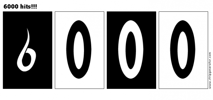 6000 hits!!!