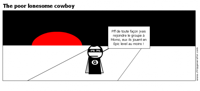 The poor lonesome cowboy