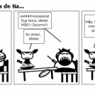 FOI ASSIM...na casa de tia...