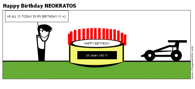 Happy Birthday NEOKRATOS